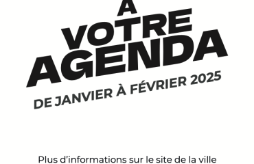 Agenda janvier-février 2025