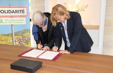 Signature don d'organes