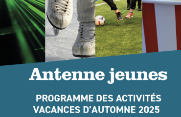 Programme de l'Antenne Jeunes : vacances d'automne