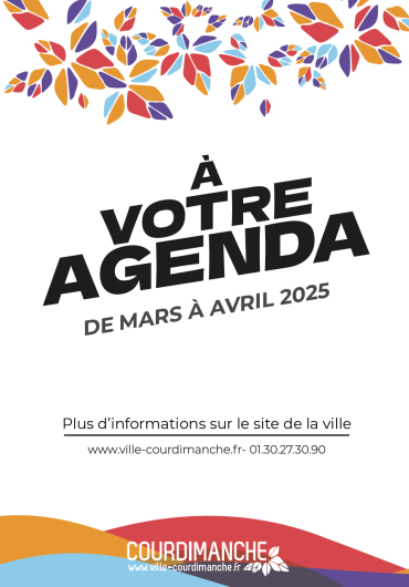 Agenda mars - avril 2025