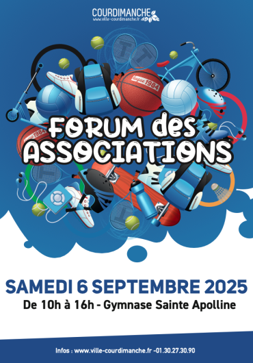 Affiche forum des associations 2025