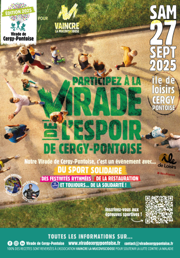 Affiche Virades de Cergy-Pontoise