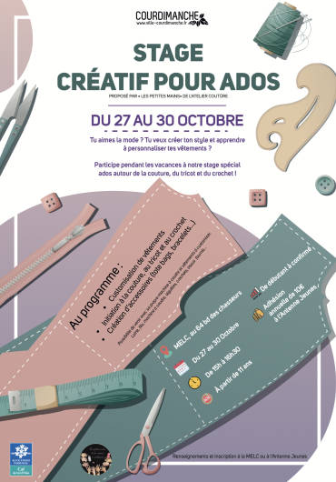 Stage créatif couture