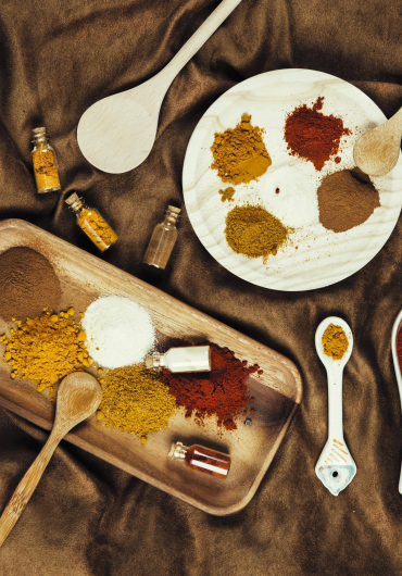 Atelier peinture aux épices 