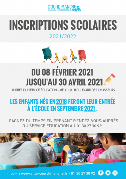 inscriptions scolaires 2021