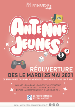 ouverture antenne jeunes juin 2021