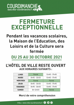 fermeture