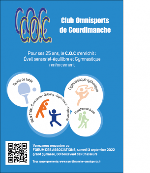 le club omnisport de Courdimanche vous propose différentes activités