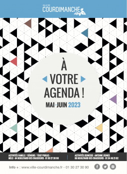 a VOTRE AGENDA MAI JUIN