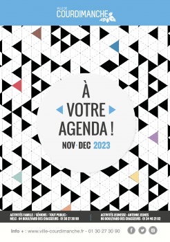 A votre agenda : novembre - décembre
