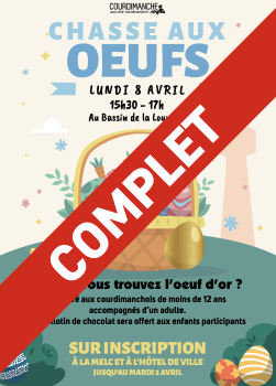 Chasse aux oeufs 2024 complet