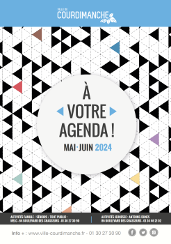 A votre agenda mai - juin 24