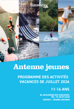 PROGRAMME A.JEUNES JUILLET 2024