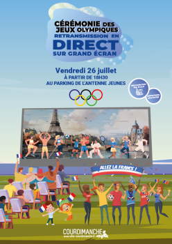 Affiche Retransmission cérémonie ouverture