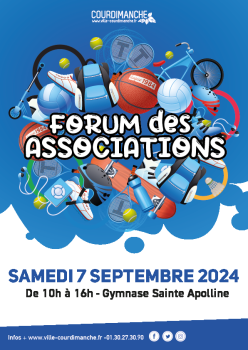 Affiche forum des associations 2024