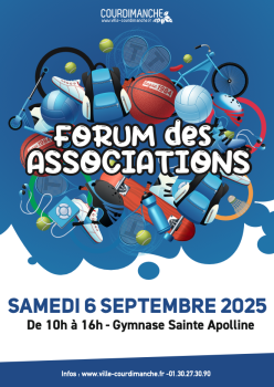 Affiche forum des associations 2025