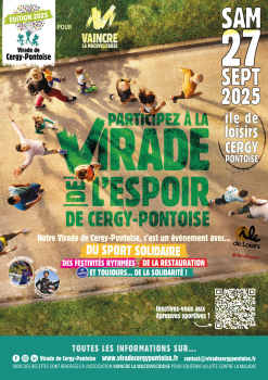 Affiche Virades de Cergy-Pontoise