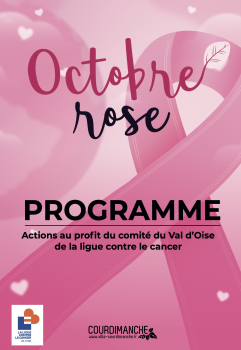 Affiche octobre rose