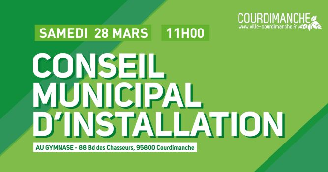 conseil municipale d'installation