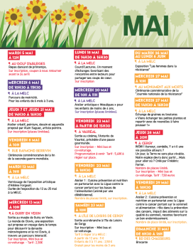 Agenda mai 2026